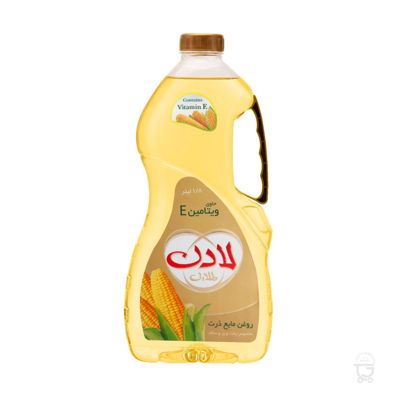 لادن طلایی روغن مایع ذرت پت1.8لیتر